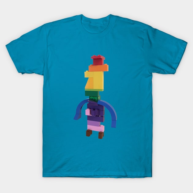 Rainbow Soul T-Shirt by brickersville